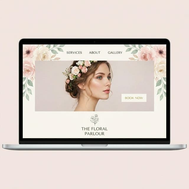 Beauty Parlour Website - Image 1