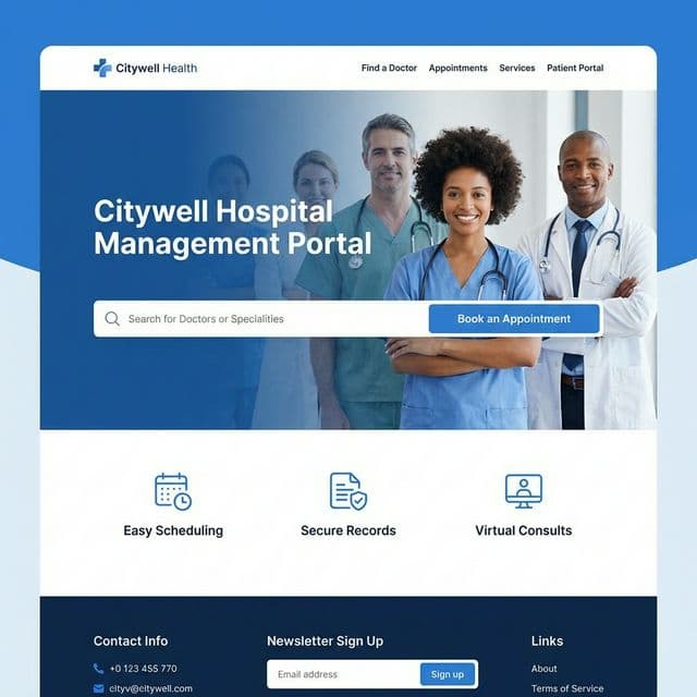 City Hospital Management - Image 1