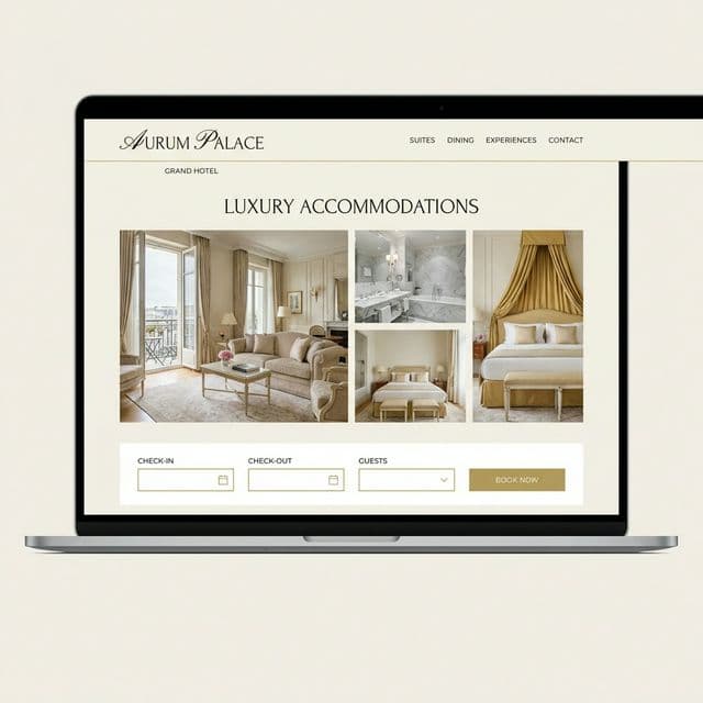 Grand Hotel Website - Image 1