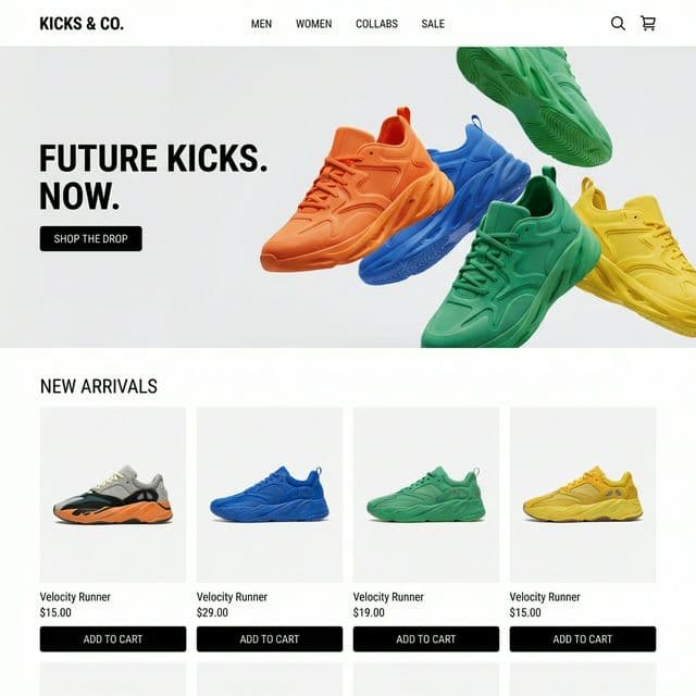 Online Shoe Store - Image 1