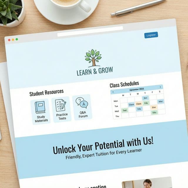 Tuition Class Portal - Image 1