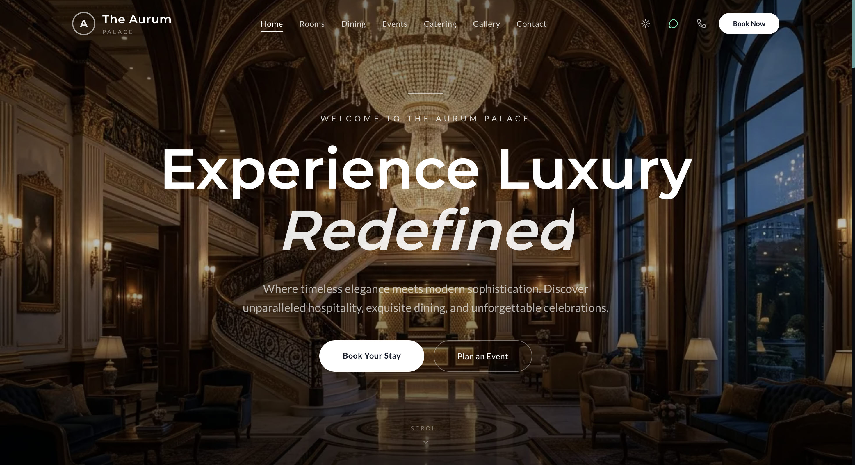 Grand Hotel Website - Image 1
