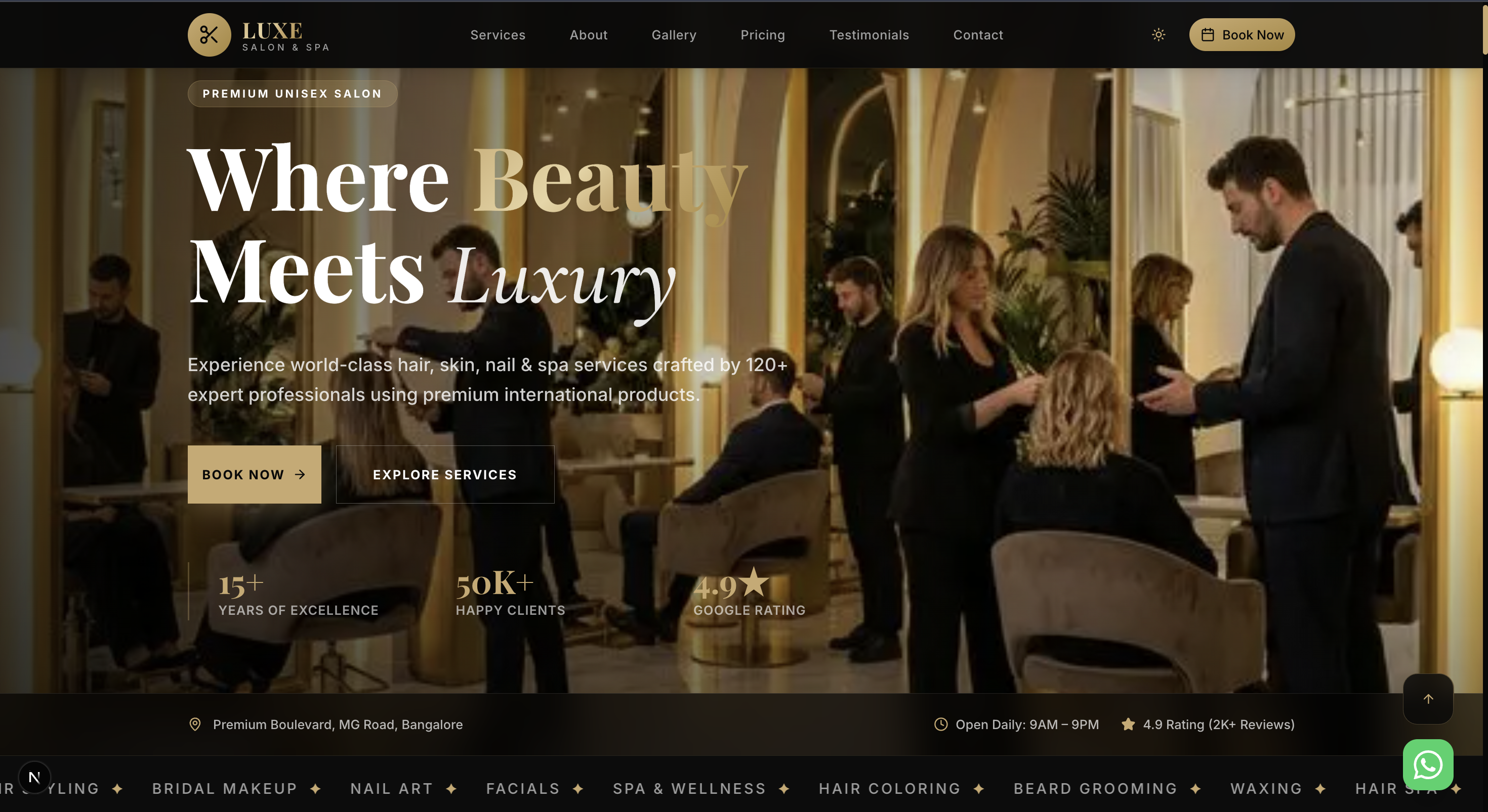Premium Unisex Salon - Image 1